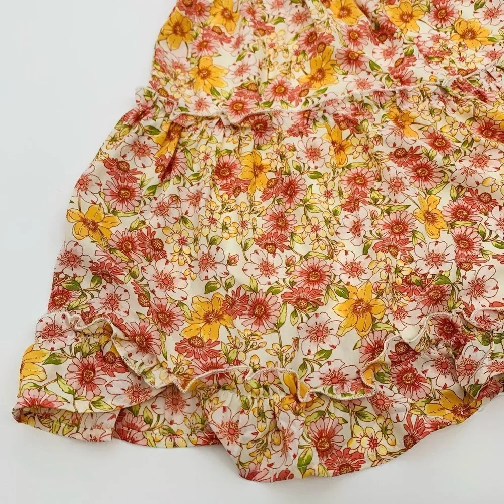NWT | Jessica simpson | tiered Floral sun Dress with Straps | XS - Picture 4 of 7